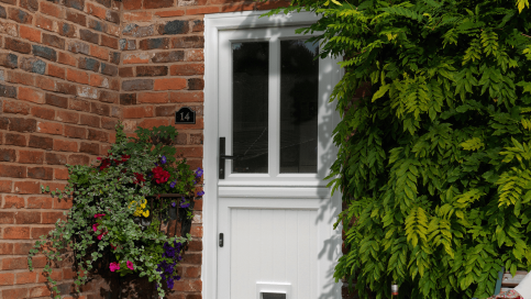 White stable door